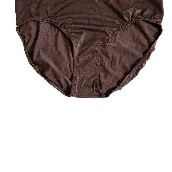 Jantzen Classics brown swim suit bathing suit bottom sz 14 - Picture 5 of 10